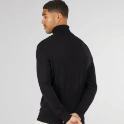 JACK & JONES Herren Jwhemil Rollkragen Pullover Schwarz