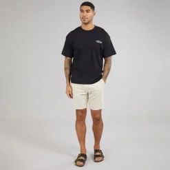 JACK & JONES Herren Küsten Tage T-Shirt Schwarz