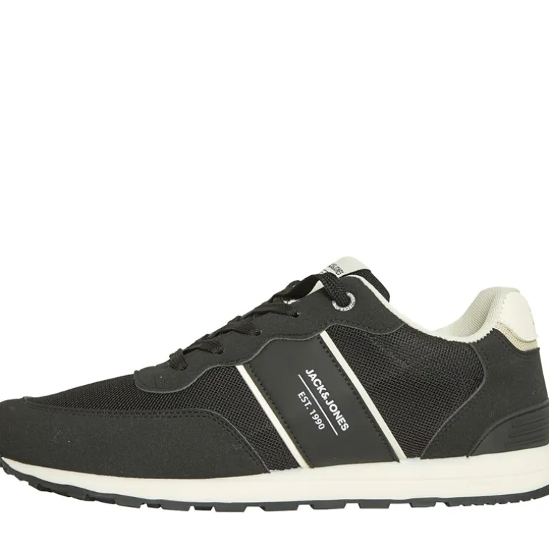 JACK & JONES Herren Milan Sneaker Schwarz