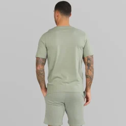 JACK & JONES Herren Neo T Shirt Und Shorts Set Wrought Iron