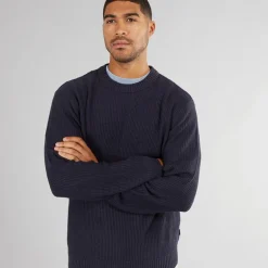 JACK & JONES Herren Reis Strickpullover Marine Blazer