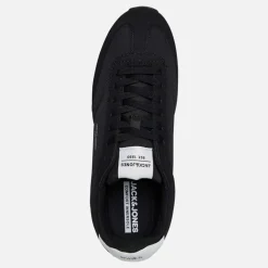 JACK & JONES Herren Retro Runner Turnschuhe Schwarz