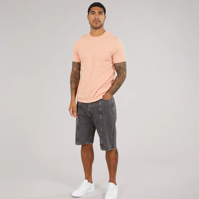 JACK & JONES Herren Ron Original Shorts SQ 293 Black Denim