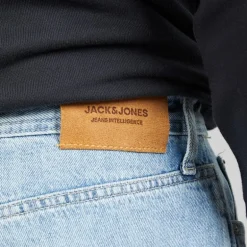 JACK & JONES Herren Ron Original AM 192 Loose Jeans Blue Denim