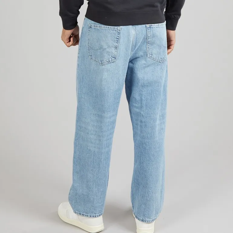JACK & JONES Herren Ron Original AM 192 Loose Jeans Blue Denim