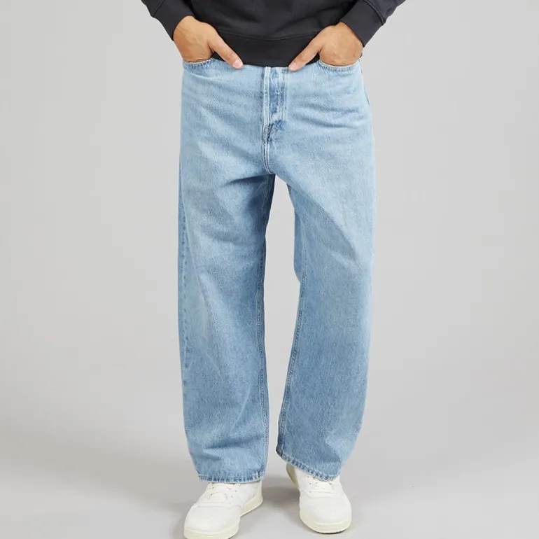 JACK & JONES Herren Ron Original AM 192 Loose Jeans Blue Denim