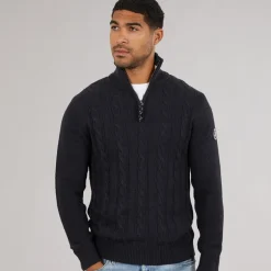 JACK & JONES Herren Shane Strickpullover Marineblauer Blazer