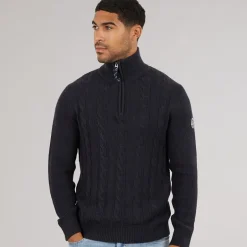 JACK & JONES Herren Shane Strickpullover Marineblauer Blazer