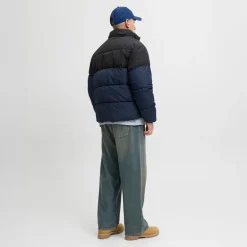JACK & JONES Herren Stehkragen Steppjacke Sky Captain