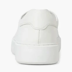 JACK & JONES Herren Stockholm Leder Sneaker Bright White