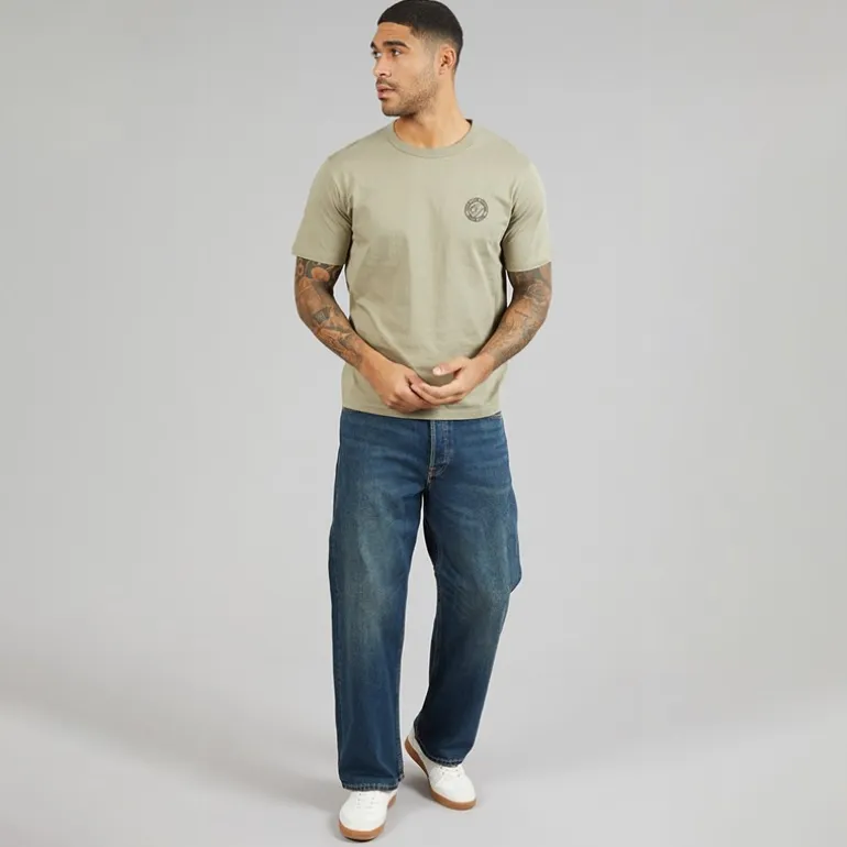 JACK & JONES Herren Ted Original 918 Loose Straight Blue Denim