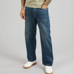 JACK & JONES Herren Ted Original 918 Loose Straight Blue Denim
