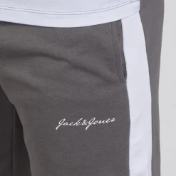 JACK & JONES Herren Trip T Shirt Und Shorts Set Castlerock