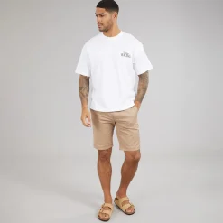 JACK & JONES Herren Vintage Renn T Shirt Bright White