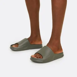 JACK & JONES Herren Wien Geformte Slides Oliv Nacht