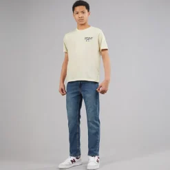JACK & JONES Junge Bigwig T Shirt Antique White