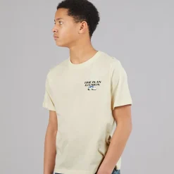JACK & JONES Junge Bigwig T Shirt Antique White