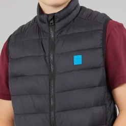 JACK & JONES Junge Bradley Leichte Weste Schwarz