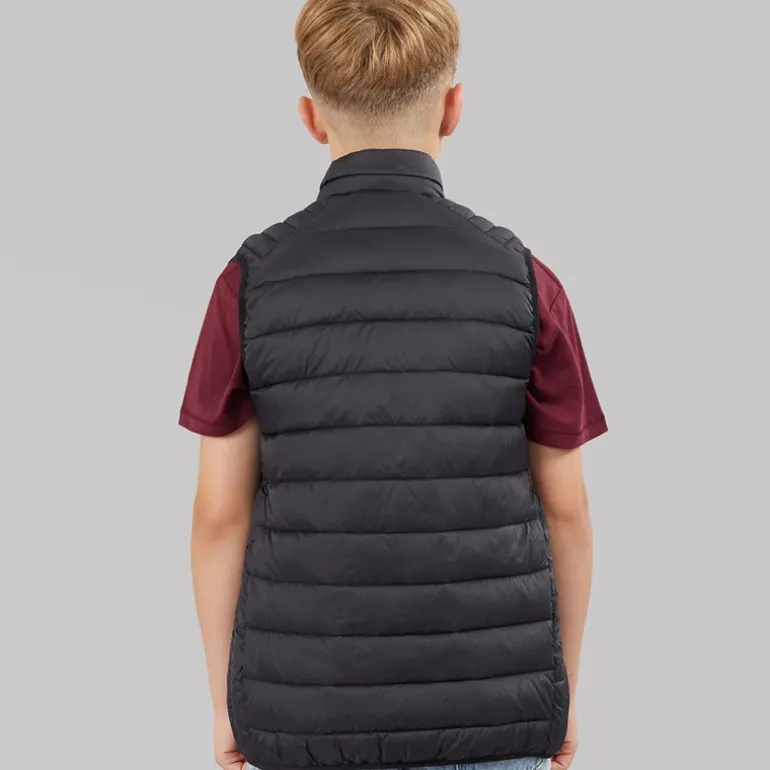 JACK & JONES Junge Bradley Leichte Weste Schwarz