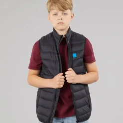 JACK & JONES Junge Bradley Leichte Weste Schwarz