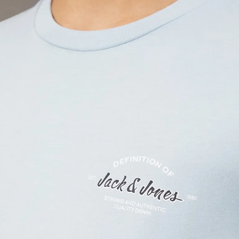JACK & JONES Junge Brandon T Shirt Und Shorts Set Celestial Blue