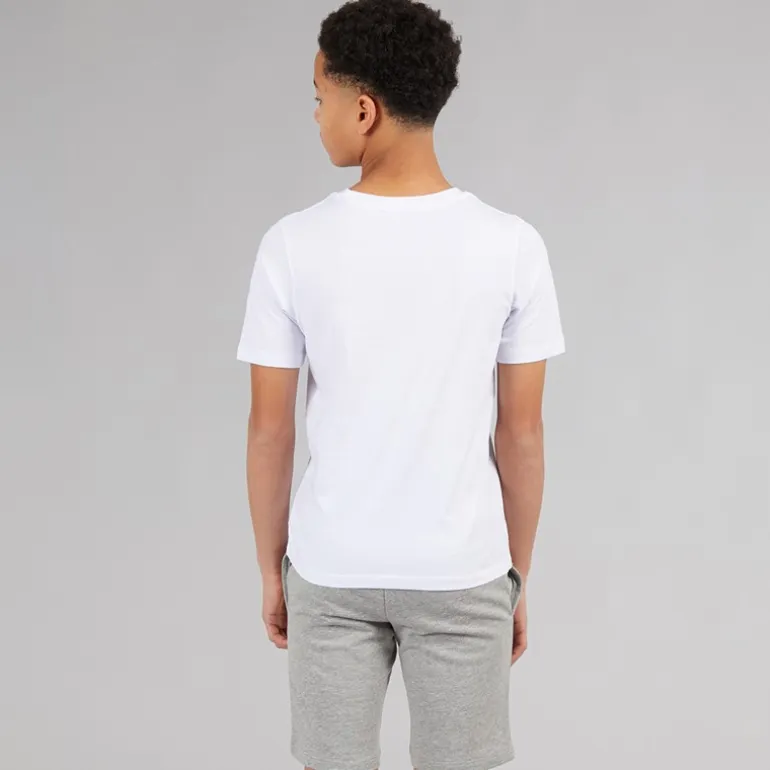 JACK & JONES Junge Brandy T Shirt und Shorts Set Weiß