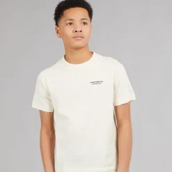 JACK & JONES Junge Islington T Shirt Antique White