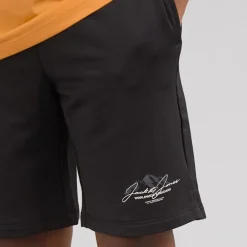 JACK & JONES Junge Mountain Tech T Shirt Und Shorts Set Peach Cobbler
