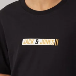 JACK & JONES Junge Munk T-Shirt Schwarz