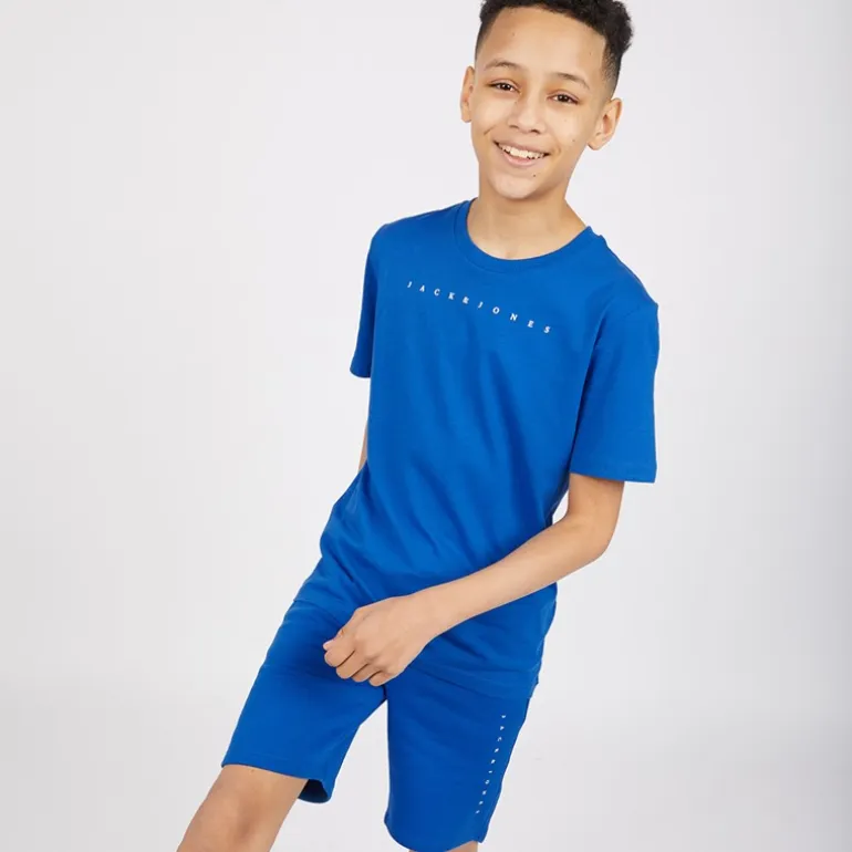 JACK & JONES Jungen JJFont Sets Blau