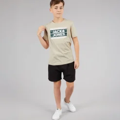 JACK & JONES Jungen Neto T-Shirts Ecru