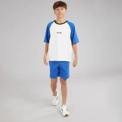 JACK & JONES Junge Oern T Shirt und Shorts Co Ord Set Beaucoup Blue
