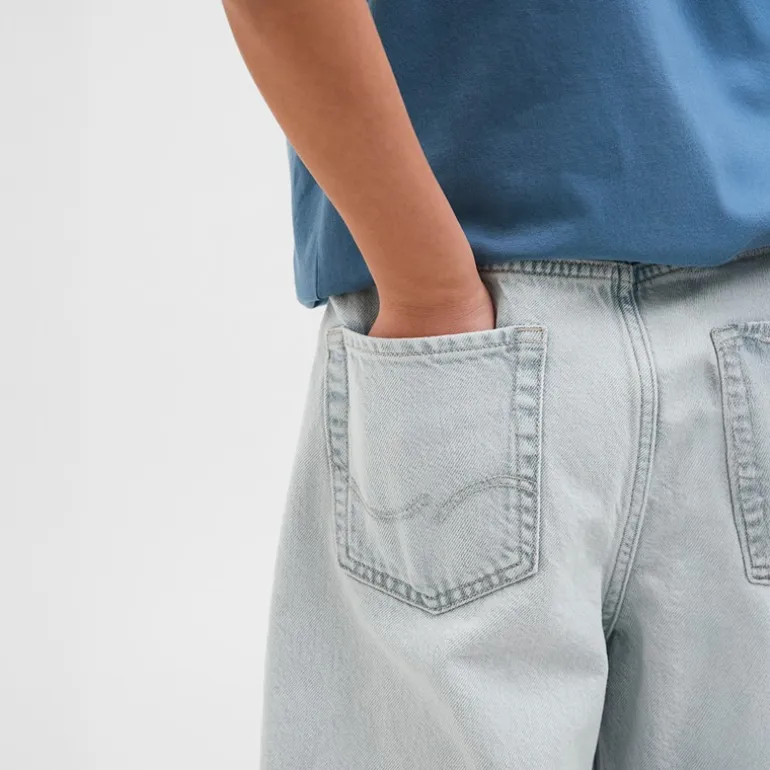 JACK & JONES Junge Origin Weit Bein Jeans Blue Denim
