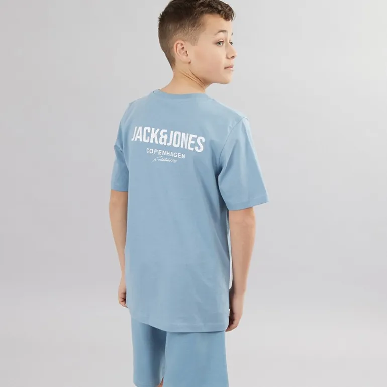JACK & JONES Junge Orion T-Shirt Und Shorts Set Mountain Spring