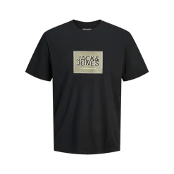 JACK & JONES Junge Regen Drei Pack T Shirts Schwarz
