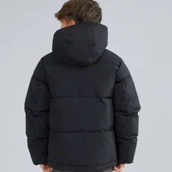 JACK & JONES Junge Surface Steppjacke Schwarz