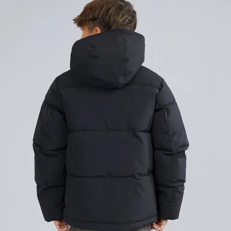 JACK & JONES Junge Surface Steppjacke Schwarz