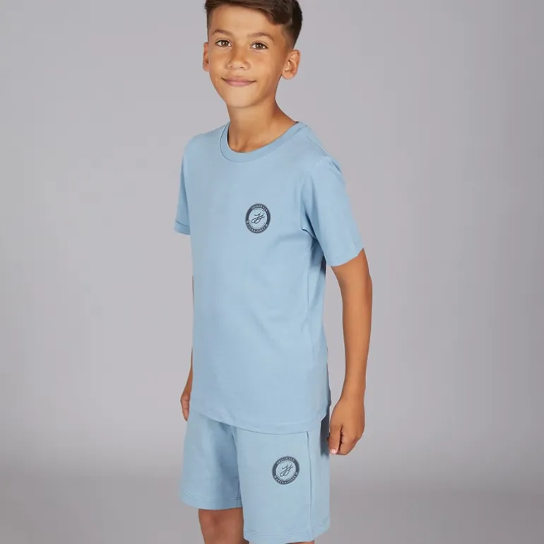 JACK & JONES Junge Theo T Shirt Und Shorts Set Mountain Spring