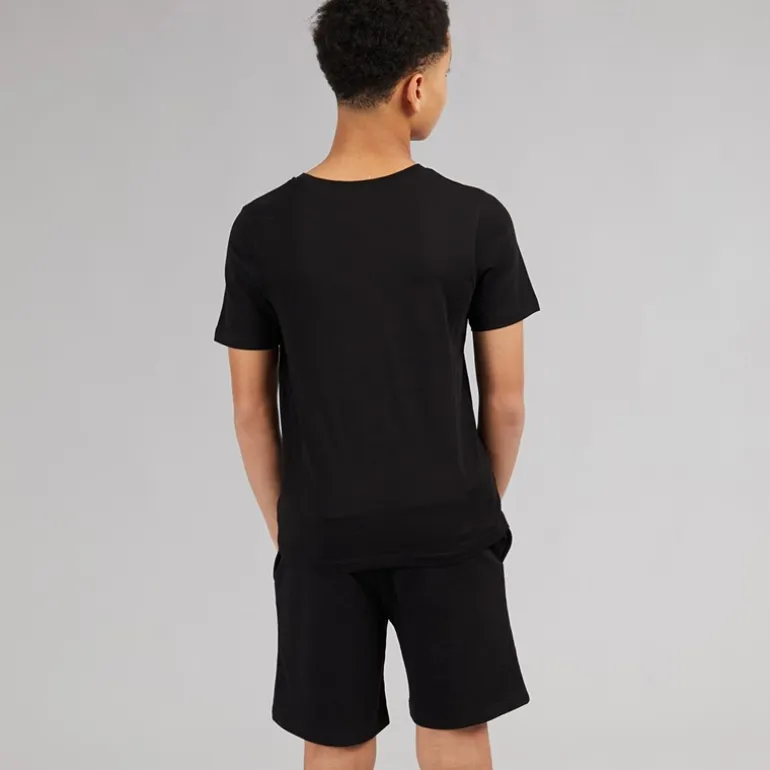 JACK & JONES Junge Theo T Shirt Und Shorts Set Schwarz