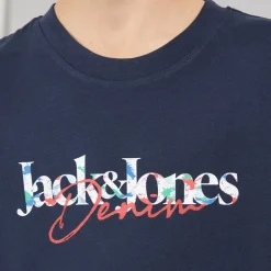 JACK & JONES Junge Tom T Shirt Navy Blazer