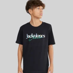 JACK & JONES Junge Tom T Shirt Schwarz