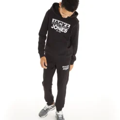 JACK & JONES Junge Trainingsanzug schwarz
