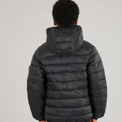 JACK & JONES Junge Wilson Puffer Jacke Schwarz