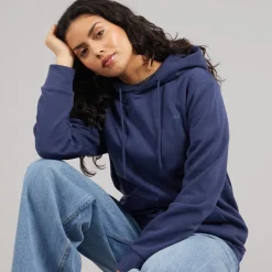 JJXX Damen Abbie Hoodie Marineakademie/Dunkel Denim
