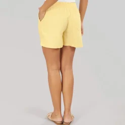 JJXX Damen Leinenmischung Shorts Sunlight