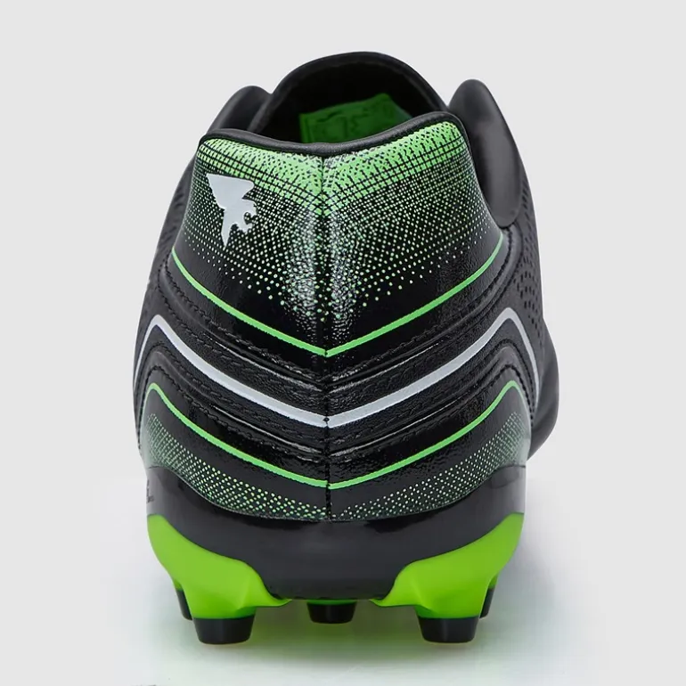 Joma Herren Aguila 25 AG Kunstrasen Fußballschuhe Schwarz/Fluoro Green