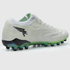 Joma Herren Evolution 25 AG Kunstrasen Fussball Schuhe Weiß/Fluoro Green
