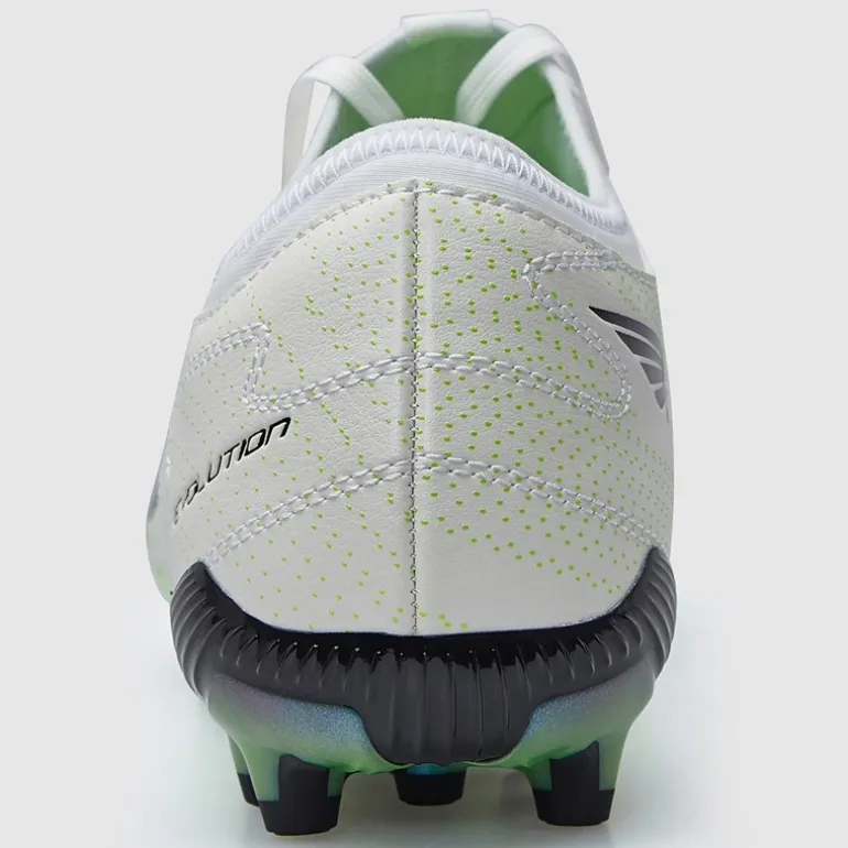 Joma Herren Evolution 25 AG Kunstrasen Fussball Schuhe Weiß/Fluoro Green