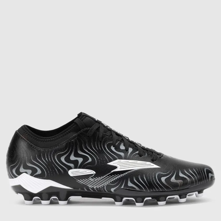 Joma Herren Evolution 25 AG Kunstrasen Fußballschuhe Schwarz/Fuschia