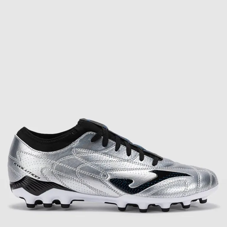 Joma Herren Evolution 25 FG Kunstrasen Fußballschuhe Silver